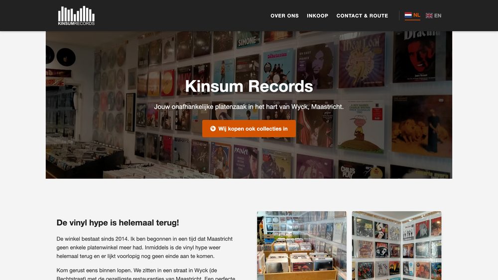 Website van Kinsum Records